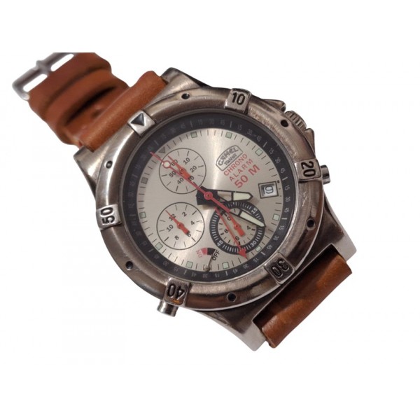 Camel Trophy Saat Vintage Camel Kol Saati Camel Trophy Krono Alarm Saat Vintage Camel Chrono Alarm II Watch