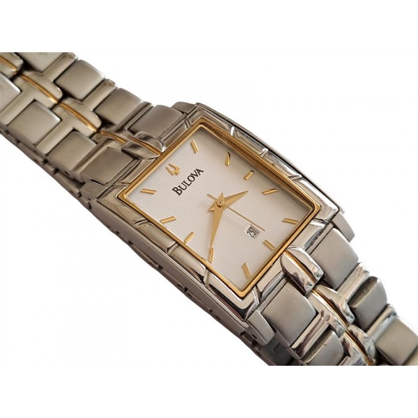 Bulova Saat Bulova Kol Saati Bulova Men's Quartz Tank Watch C9671104