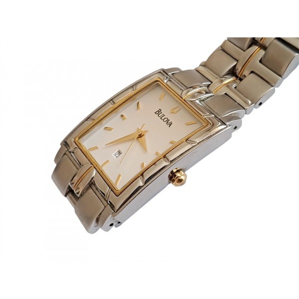 Bulova Saat Bulova Kol Saati Bulova Men's Quartz Tank Watch C9671104