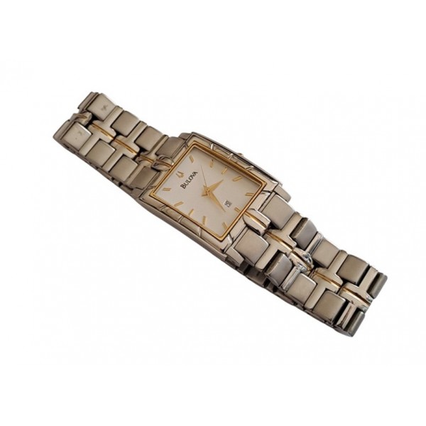 Bulova Saat Bulova Kol Saati Bulova Men's Quartz Tank Watch C9671104