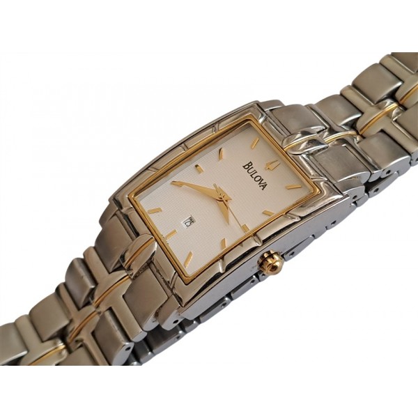 Bulova Saat Bulova Kol Saati Bulova Men's Quartz Tank Watch C9671104