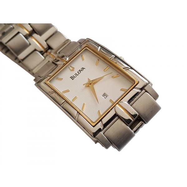 Bulova Saat Bulova Kol Saati Bulova Men's Quartz Tank Watch C9671104