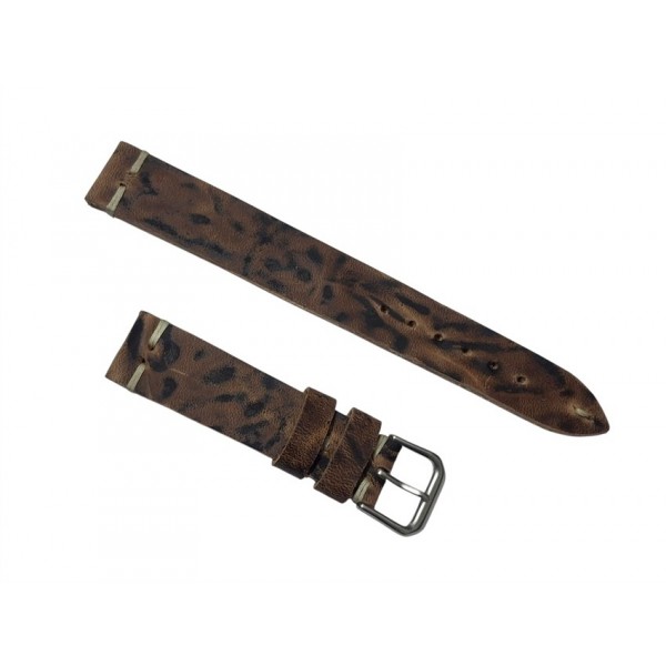 Nacar Kordon Nacar Saat Kordonu Nacar Handmade Deri Saat Kordonu Kaplan Motif