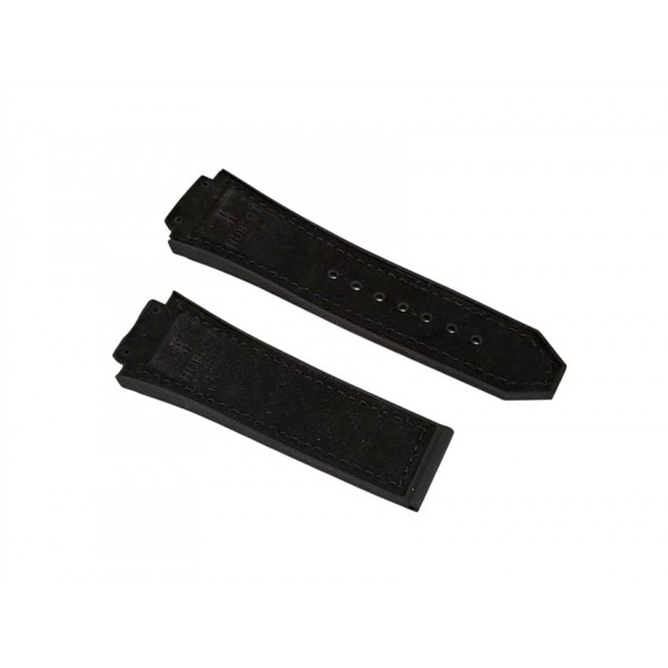 Hublot Kordon Hublot Saat Kordonu Süed Siyah