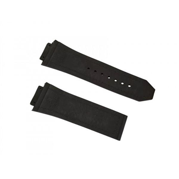 Hublot Kordon Hublot Saat Kordonu Süed Siyah