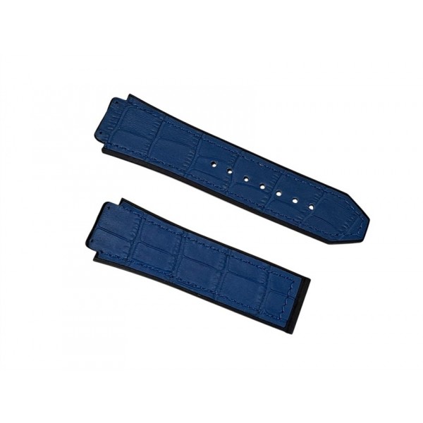 Hublot Kordon Hublot Saat Kordonu Kroko Mavi