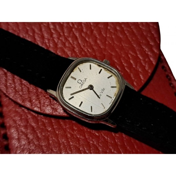Omega De Ville Saat Omega De Ville Kol Saati Omega Kadın Saati Vintage Omega Lady Quartz Watch Cal 1450 Movement