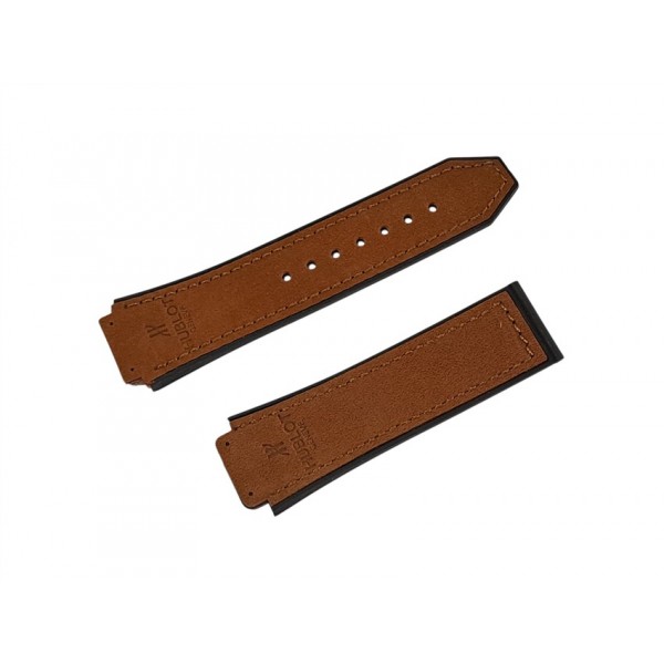 Hublot Kordon Hublot Saat Kordonu Süed Açık Kahve