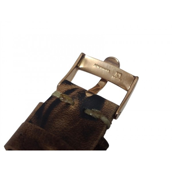 Omega Kutu Omega Deri Kordon Omega Toka Kaplan Motif El Yapımı Deri Kordon