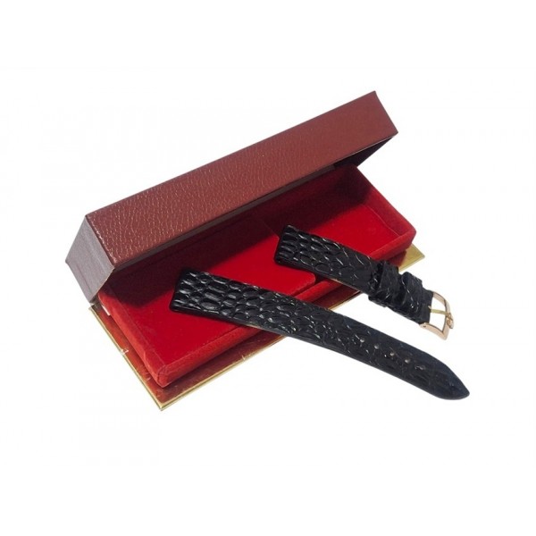 Omega Kutu Omega Toka Omega Deri Kordon Timsah Derisi Baskı El Yapımı Deri Kordon