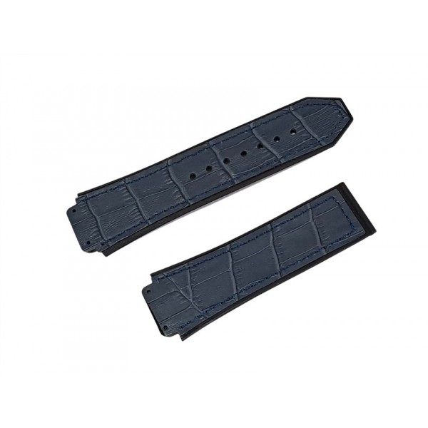 Hublot Kordon Hublot Saat Kordonu Kroko Lacivert