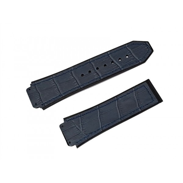 Hublot Kordon Hublot Saat Kordonu Kroko Lacivert