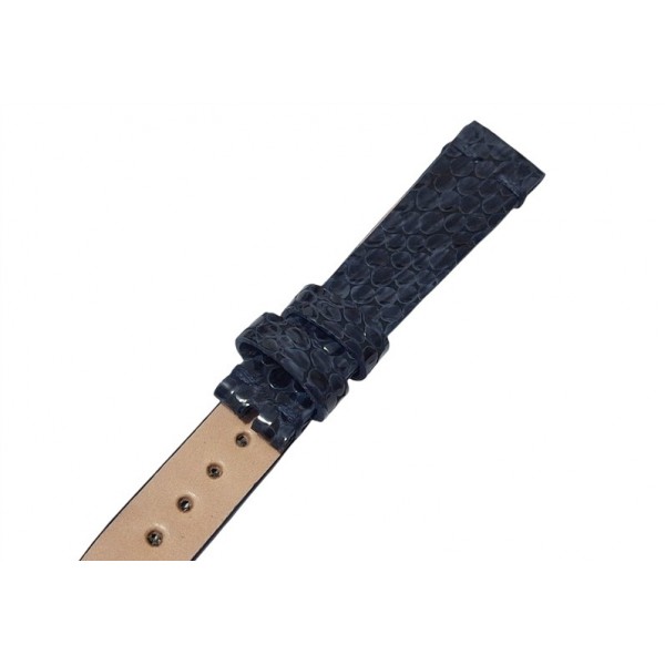 Zenith Kordon Zenith Saat Kordonu Yılan Deri Baskı 19x16mm Kordon Handmade Watch Strap Watch Band Leather New