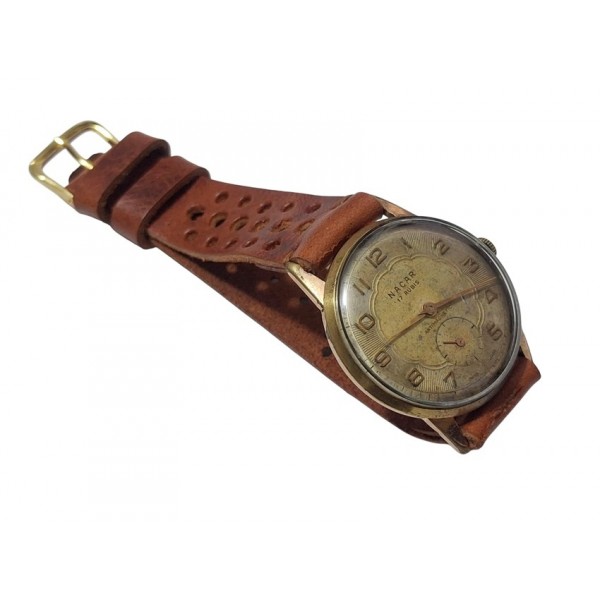 Nacar Saat Nacar Kol Saati Vintage Nacar Swiss Watch Cal AS1130 AS 1130