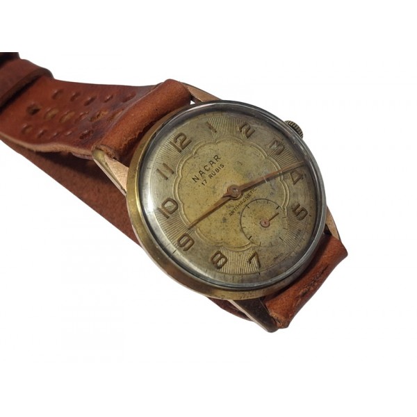 Nacar Saat Nacar Kol Saati Vintage Nacar Swiss Watch Cal AS1130 AS 1130