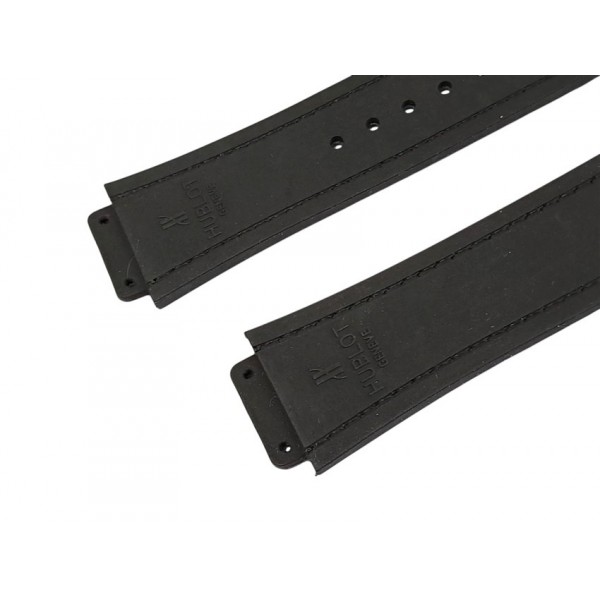 Hublot Kordon Hublot Saat Kordonu Kroko Siyah