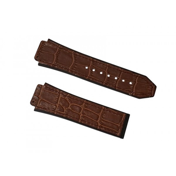 Hublot Kordon Hublot Saat Kordonu Krokodil Kahve