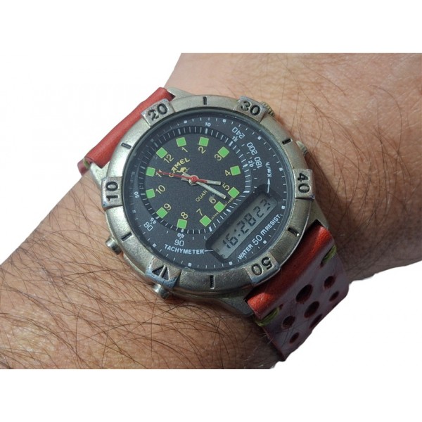 Camel Trophy Saat Camel Kol Saati Camel Digital Analog İkisi Bir Arada Rally Kordon