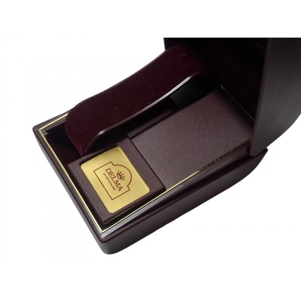 Delma Kutu Delma Saat Kutusu Vintage Delma Watch Box New Condition By Switzerland
