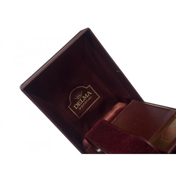Delma Kutu Delma Saat Kutusu Vintage Delma Watch Box New Condition By Switzerland