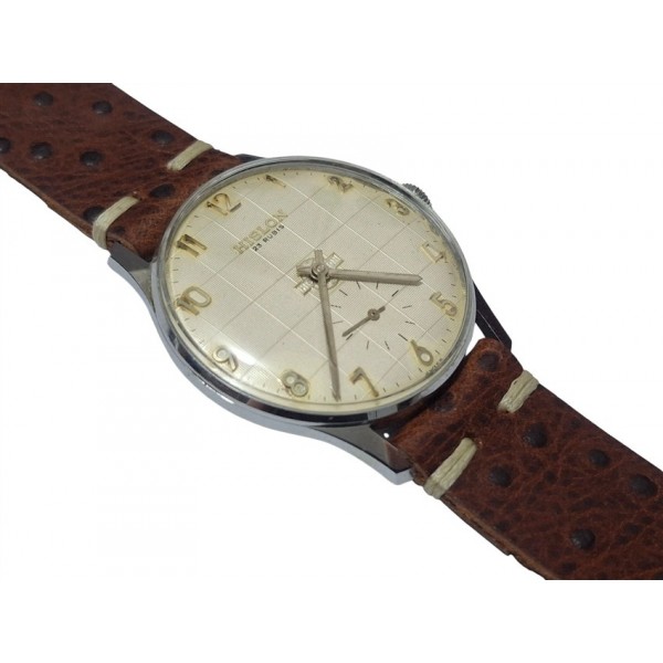 Hislon Saat Hislon Kurmalı Saat Vintage Hislon Mechanical Men Watch Made in Swiss Cal Hislon 2000