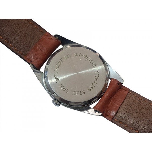 Clinton Saat Clinton Kurmalı Kol Saati Vintage Clinton 17 Jewel Mechanical Watch in Box