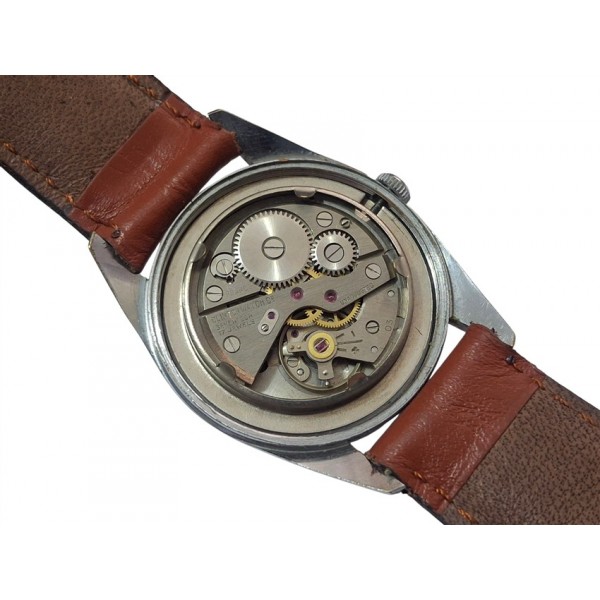 Clinton Saat Clinton Kurmalı Kol Saati Vintage Clinton 17 Jewel Mechanical Watch in Box