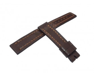 Deri Saat Kordonu 18mm Kahverengi S..