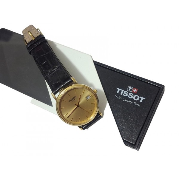 Tissot Saat Tissot Kol Saati Vintage Tissot Men Quartz Watch Cal T870/970 Swiss Ronda