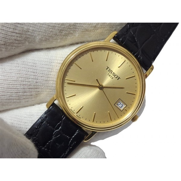 Tissot Saat Tissot Kol Saati Vintage Tissot Men Quartz Watch Cal T870/970 Swiss Ronda