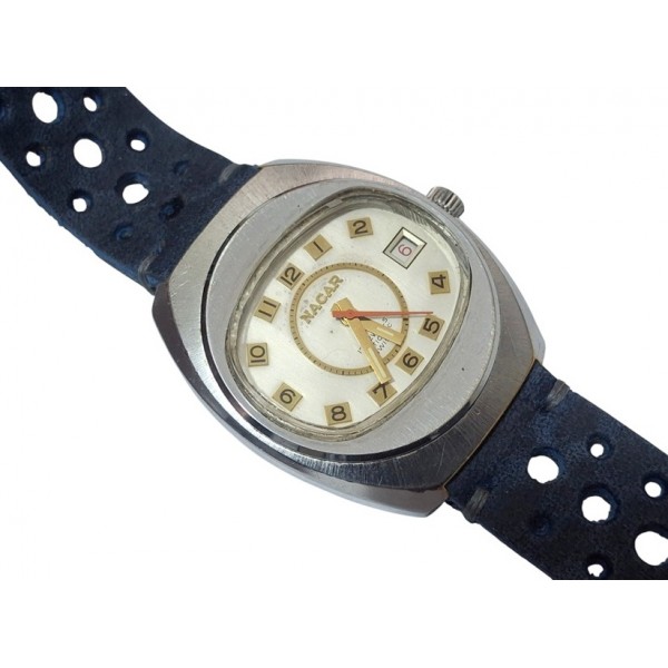 Nacar Saat Nacar Kol Saati Nacar Kuırmalı Nadir Kasa Saat Vintage Nacar Mechanical Swiss Watch Cal St96