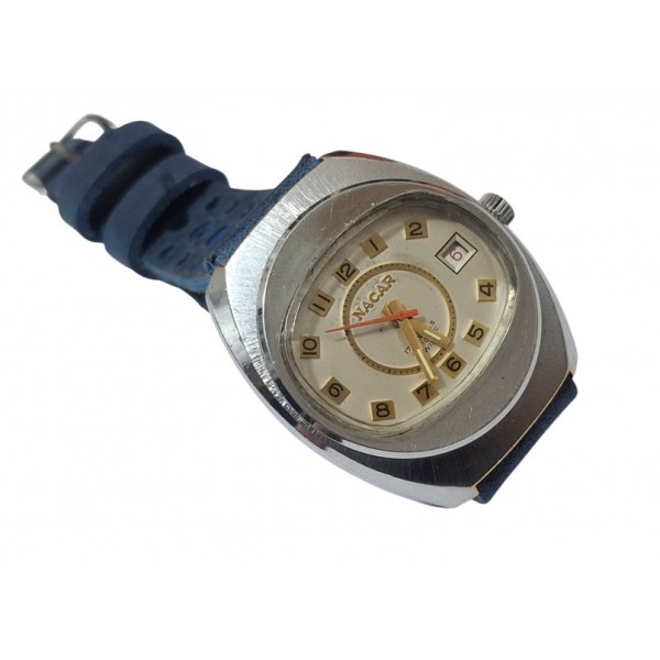 Nacar Saat Nacar Kol Saati Nacar Kuırmalı Nadir Kasa Saat Vintage Nacar Mechanical Swiss Watch Cal St96