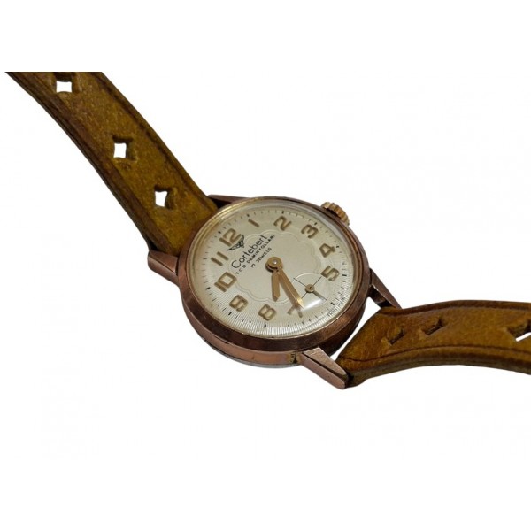 Cortebert Saat Cortebert Kurmalı Kol Saati Antique Cortebert Mechanical Woman Watch Cal FEF 6670