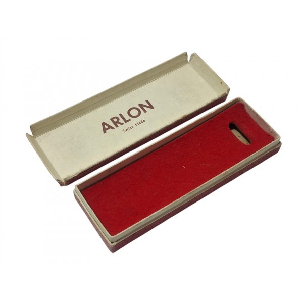 Arlon Kutu Arlon Saat Kutusu Vintage Arlon Swiss Watch Box