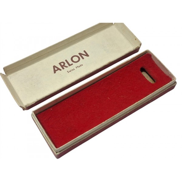 Arlon Kutu Arlon Saat Kutusu Vintage Arlon Swiss Watch Box