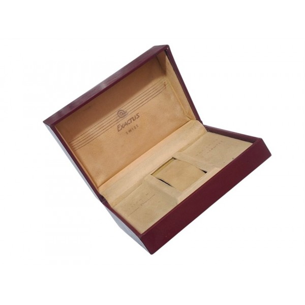 Exactus Kutu Exactus Saat Kutusu Vintage Exactus Swiss Watch Box Good Condition