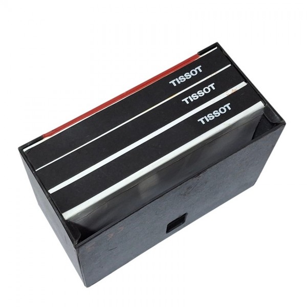 Tissot T12 Saat Tissot Otomatik Kol Saati  Vintage Tissot Seastar T12 Automatic 46804-1 Square Day/Date 21J Steel Watch