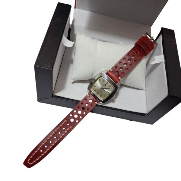 Tissot T12 Saat Tissot Otomatik Kol Saati  Vintage Tissot Seastar T12 Automatic 46804-1 Square Day/Date 21J Steel Watch