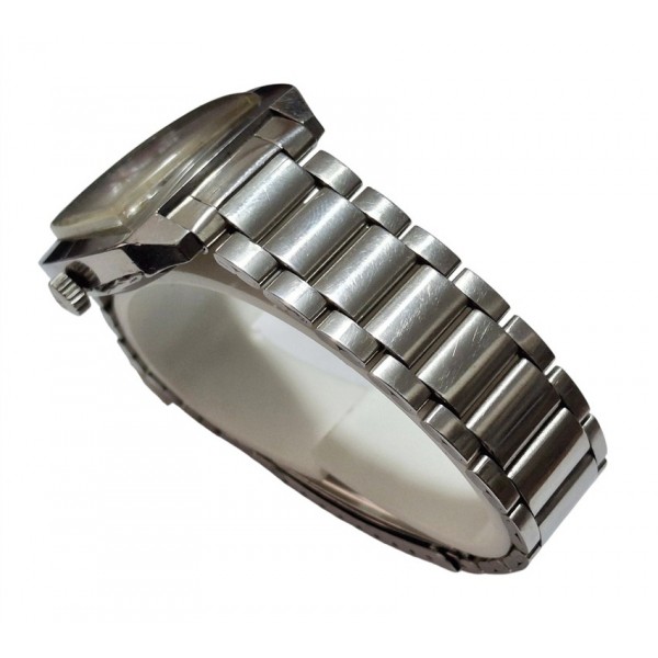 Tissot T12 Saat Tissot Otomatik Kol Saati  Vintage Tissot Seastar T12 Automatic 46804-1 Square Day/Date 21J Steel Watch