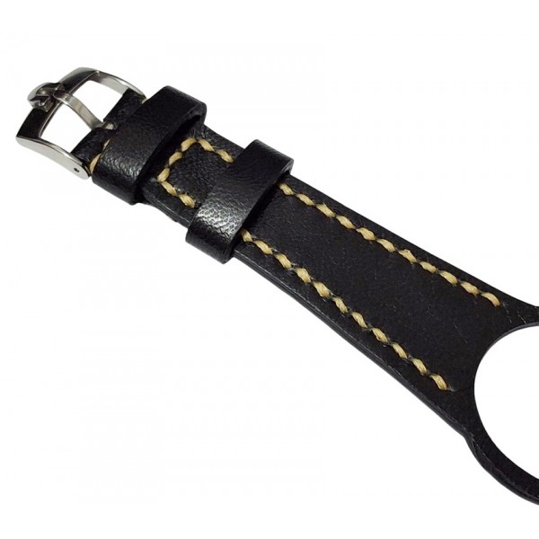 Omega Dynamic Kordon Toka Omega Dynamic Saat Kordonu Omega Dynamic Naturel Leather Watch Band and Buckle