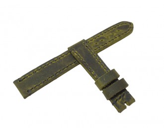 Deri Saat Kordonu 18x16mm Limon Cra..