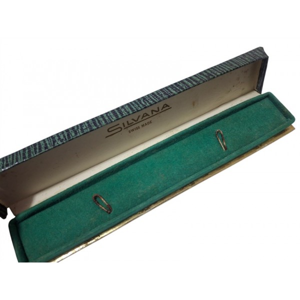 Silvana Kutu Silvana Saat Kutusu Vintage Silvana Watch Box Swiss Made