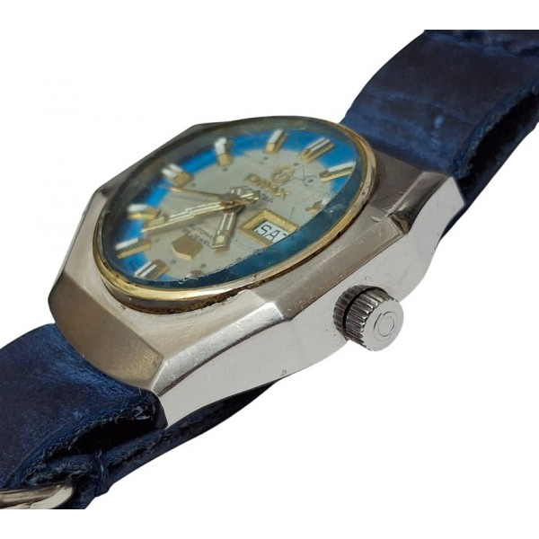 Omax Saat Omax Otomatik Kol Saati Vintage Omax Crystal Automatic 25 Jewels Watch