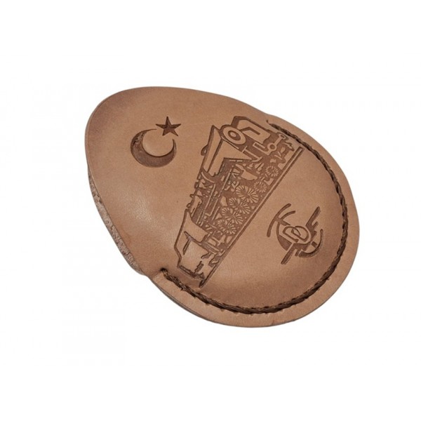 Cep Saati Kılıfı TCDD Cep Saati Logolu Pocket Watch Leather Case