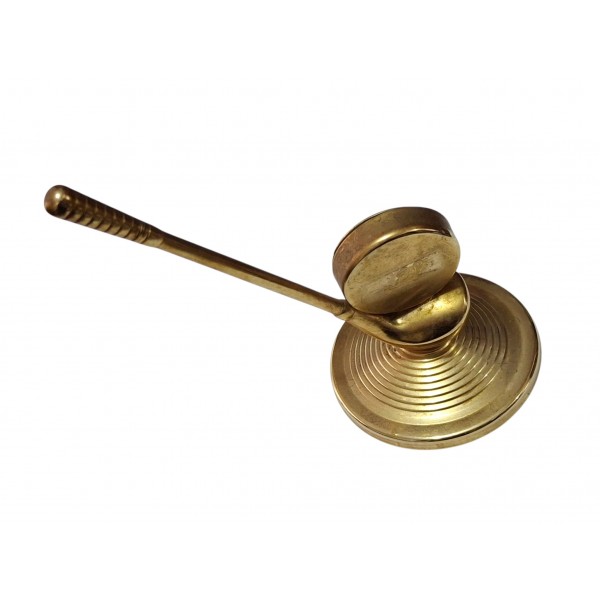 Golf Form Dijital Masa Saati Pirinç Masa Saati Prinç Dijital Saat Solid Brass Digital Table Watch