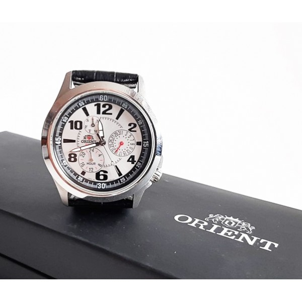 Orient Saat Kol Saati Pilli Quartz Watch New In Box CUT07005W0