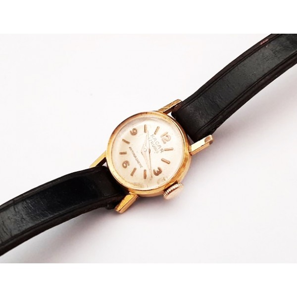 Antika Nacar Saat Kurmali Kadin Kol Saati Old Antique Vintage Woman Watch 17 Jewels