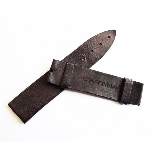 Certina Kordon Deri Saat Kayışı 19.5mm Gri