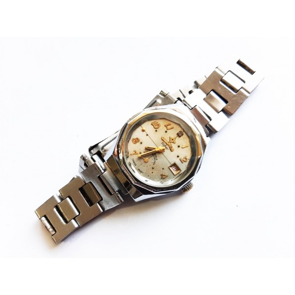 Vintage Ovaras Kadın Saati Kurmalı Kadın Saati Old Vintage Woman Watch Good Condition