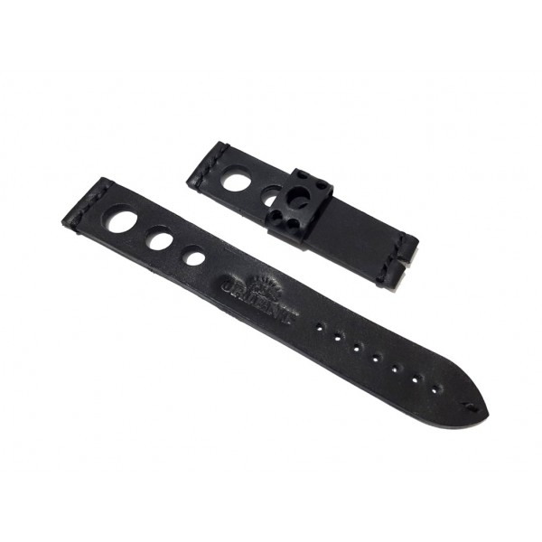 20mm Orient Rally Kordon Siyah Saat Kayışı Watch Strap Watch Band Black Leather New